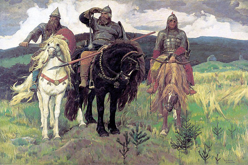"Богатыри" Виктор Васнецов. 1898 год