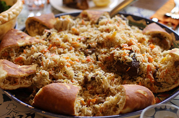 Казахский плов