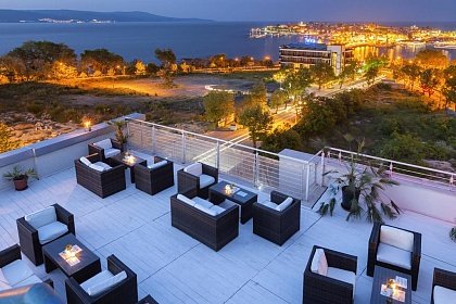 Вид с крыши отеля Sol Hotel Nessebar Palace