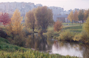 Осень в парке Митино