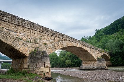 Старый мост в станице Даховская