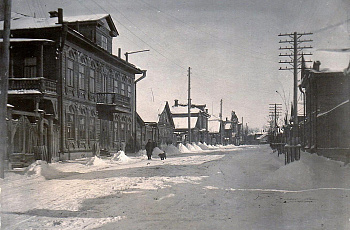 Улица Третья Гора в 1936 году