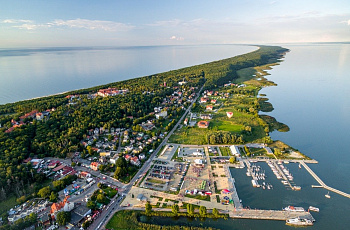 Крыница-Морск с высоты