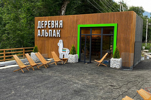 Деревня альпак