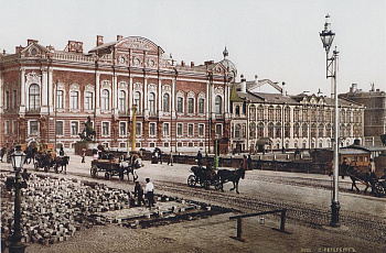 Перестройка моста в 1841 году