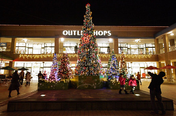 Grandberry Mall в канун нового года