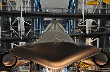Стратегический сверхзвуковой разведчик Lockheed SR-71 Blackbird (Чёрный дрозд)
