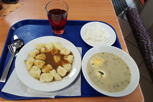 Обед в молочном баре