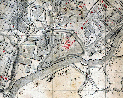Курское городище в XVIII веке