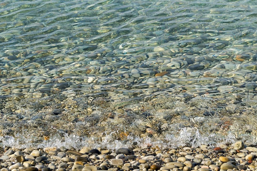 Чистое Черное море в Ольгинке