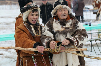В корякском стойбище