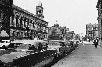 Dartmouth St., библиотека и церковь, 1954-1959 гг.