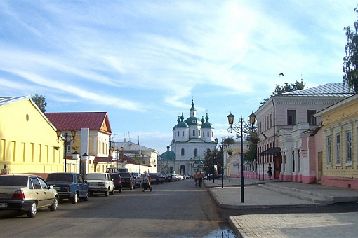 ул. Спасская — в центре Спасский собор
