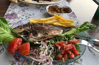 Рыба на гриле в Konya Ugurlu