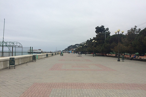 Алушта зимой