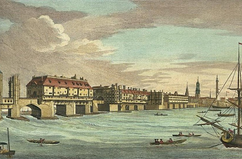 Лондонский мост, около 1750 года