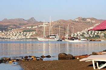 Пляж Ортакент