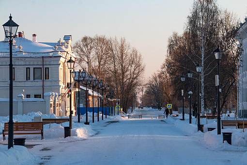 Тобольск зимой