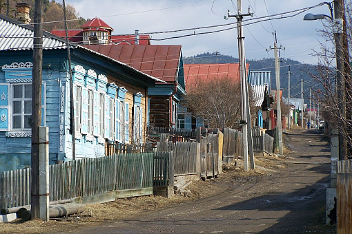 Деревня в Сибири