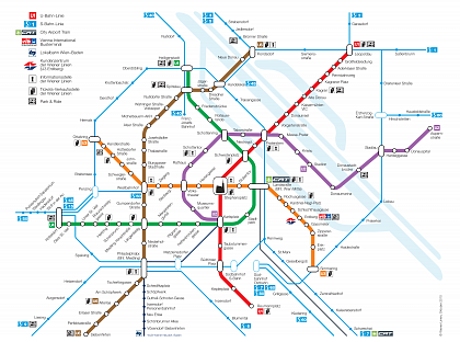 Схема Венского метро