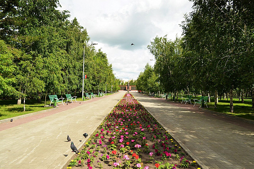 Парк Победы в Костанае