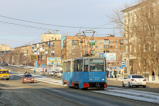 Орск зимой