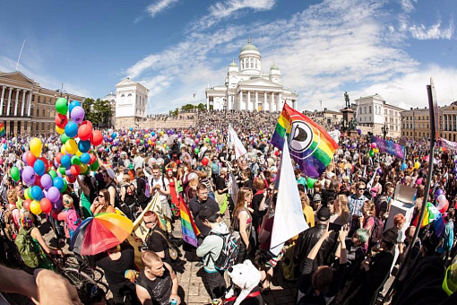 Митинг в поддержу ЛГБТ-меньшинств
