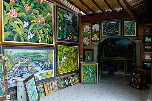 Картины в балийском стиле