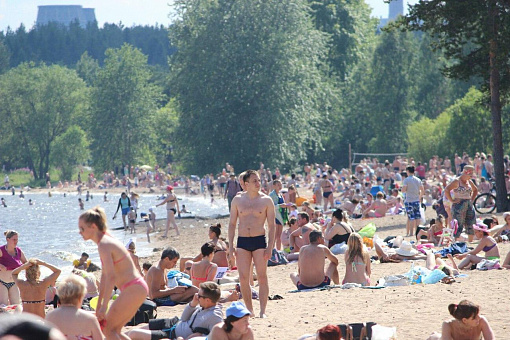 Пляж в Петрозаводске
