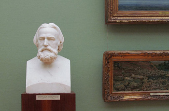 Гульельми Л.Портрет А.А.Иванова 1859 мрамор