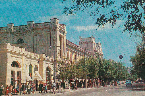 Улица Советов в 1970-е