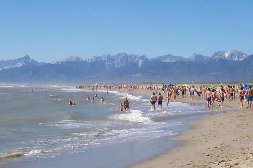 Пляж Marina di Vecchiano