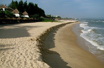 Широкая пляжная полоса
