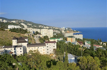 Прибрежная застройка Мисхора