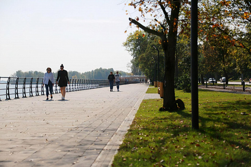 Петровская набережная в Воронеже