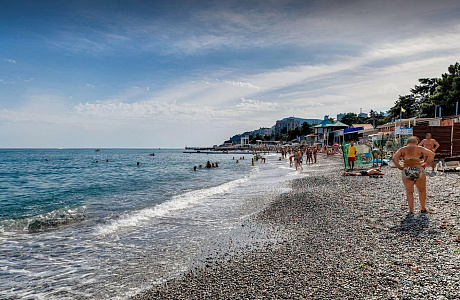 Набережная Алушты